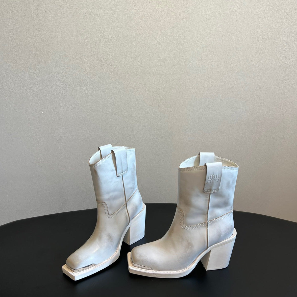 Shoes- Miu M Boots Luxury Lifestyle Designer Footwear