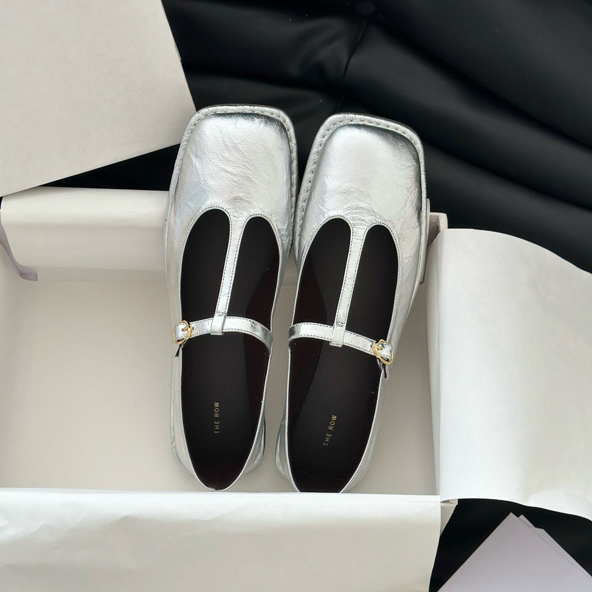 The Row Accessories- The Row T Strap Flats Premium Everyday Designer Accessory