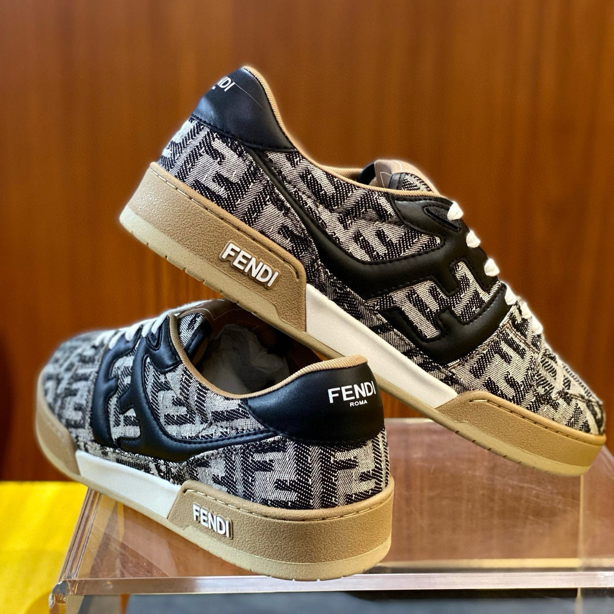 Shoes- Fen Match Sneaker Premium Designer Casual Shoes