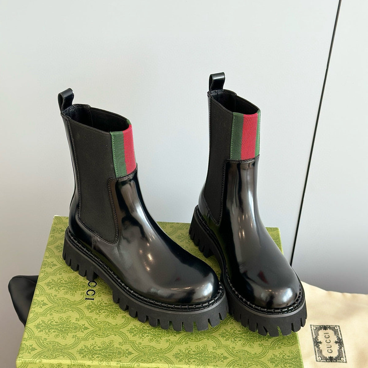 Gucci Shoes- Gucci Boots Premium Designer Casual Shoes