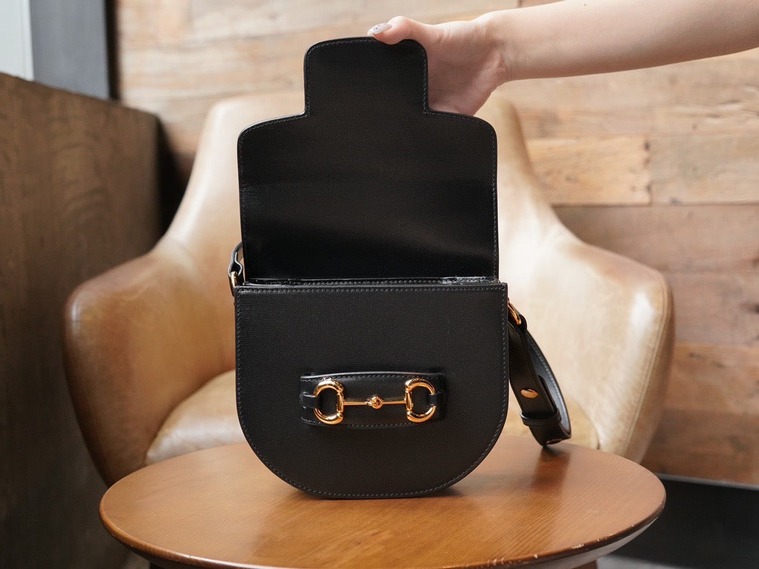Gucci Bags- Gucci Horsebit 1955 Mini Bag Luxury Designer Leather Handbag