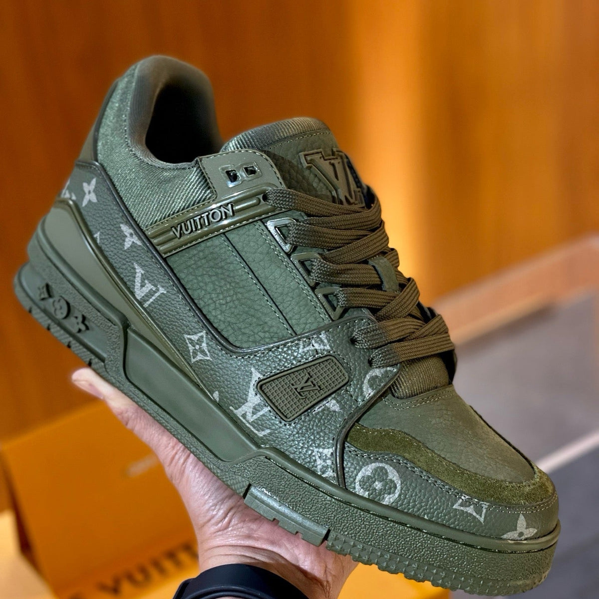 Louis Vuitton Shoes- Louis Vuitton Lou Trainers Comfortable Everyday Designer Shoes