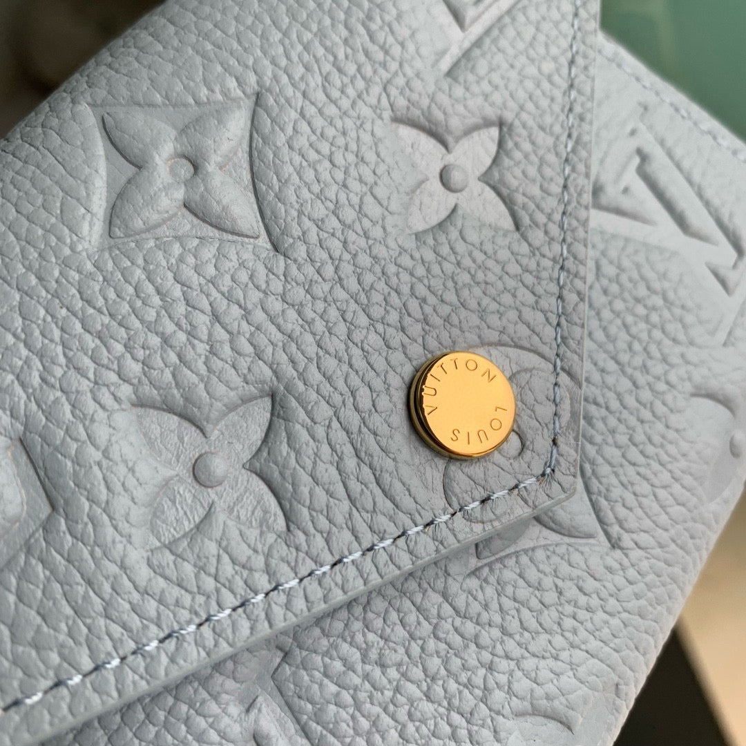 Louis Vuitton Wallets- Louis Vuitton Lou Victorine Wallet Compact Luxury Card Wallet