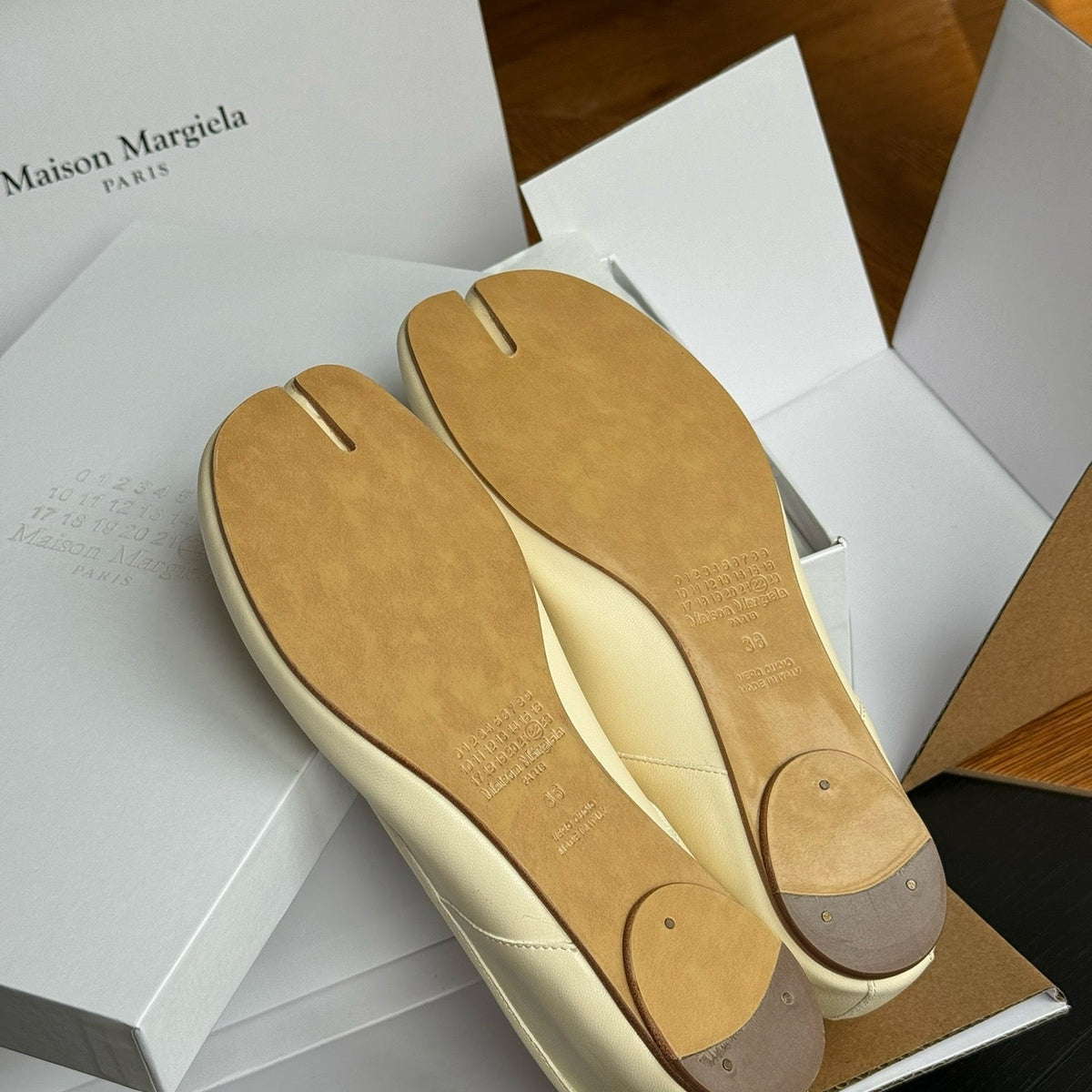 Shoes- Maison M Tabi Ballet Flats Premium Designer Casual Shoes