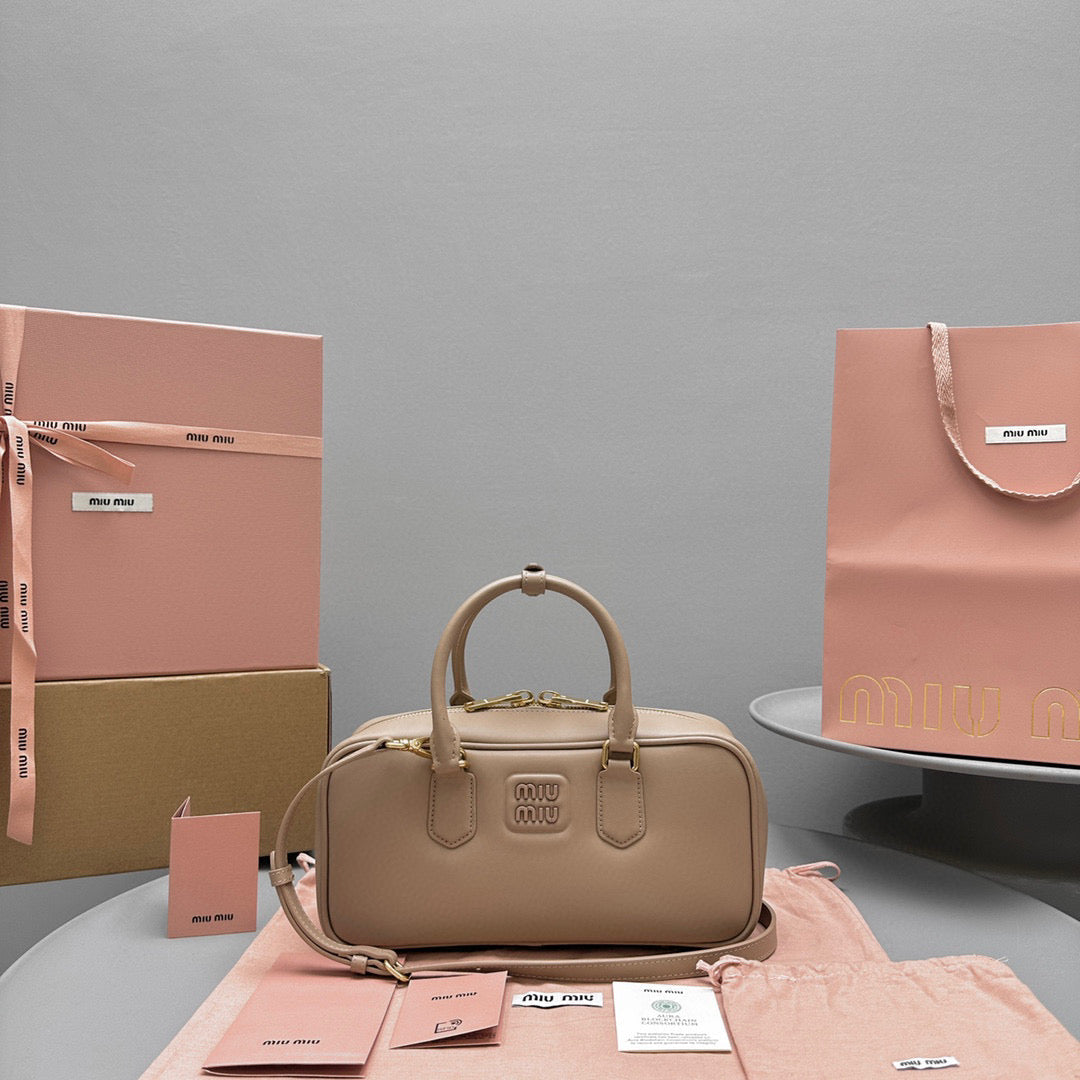 Bags- Miu M Arcadie Bag Elegant Everyday Designer Handbag