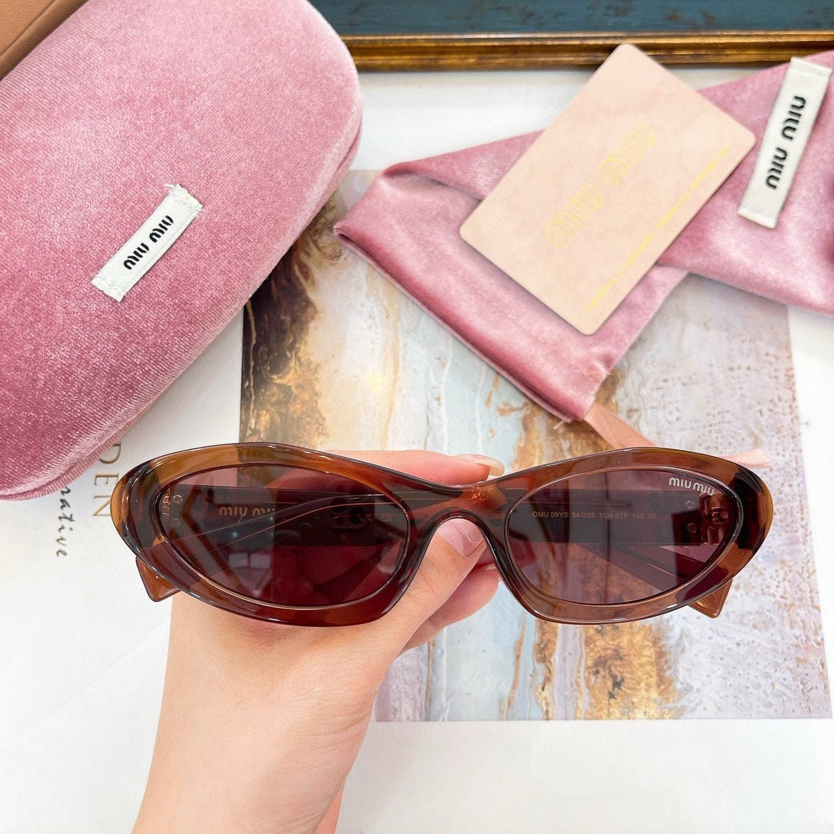 Sunglasses- Miu M Sunglasses Premium Fashion Designer Sunglasses
