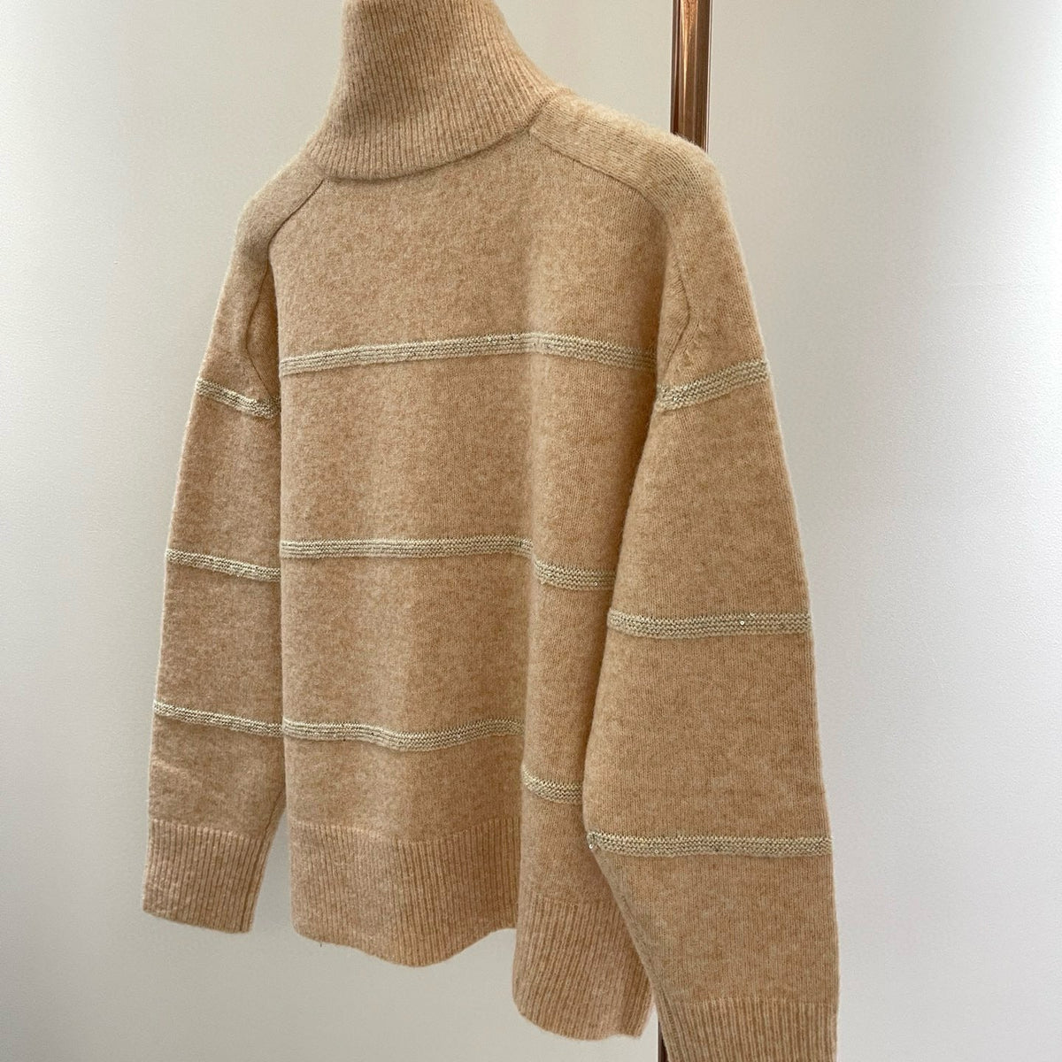 Brunello Cucinelli Zip Cardigan detail shot – authentic designer craftsmanship