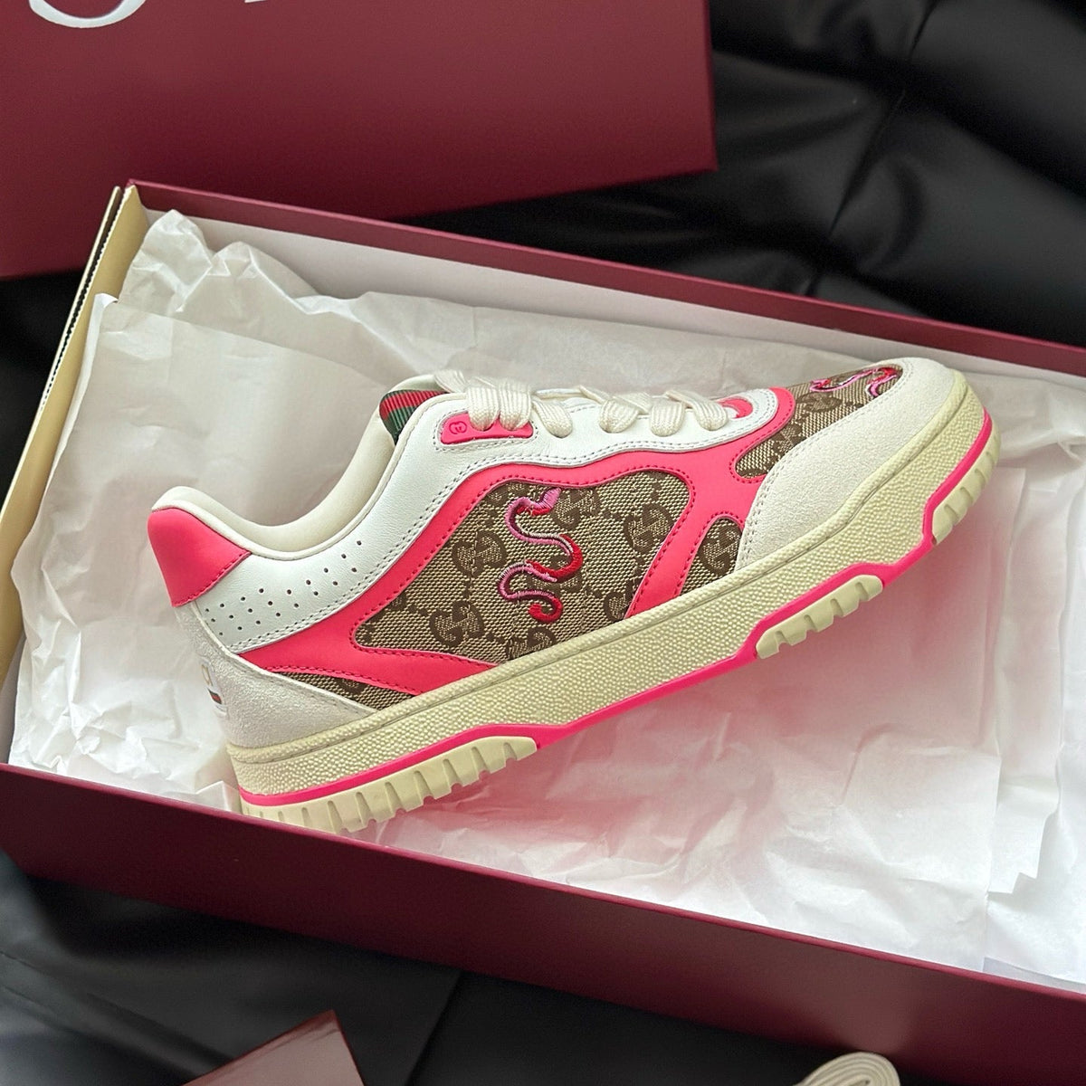 Gucci Shoes- Gucci Re Web Sneaker Luxury Lifestyle Designer Footwear
