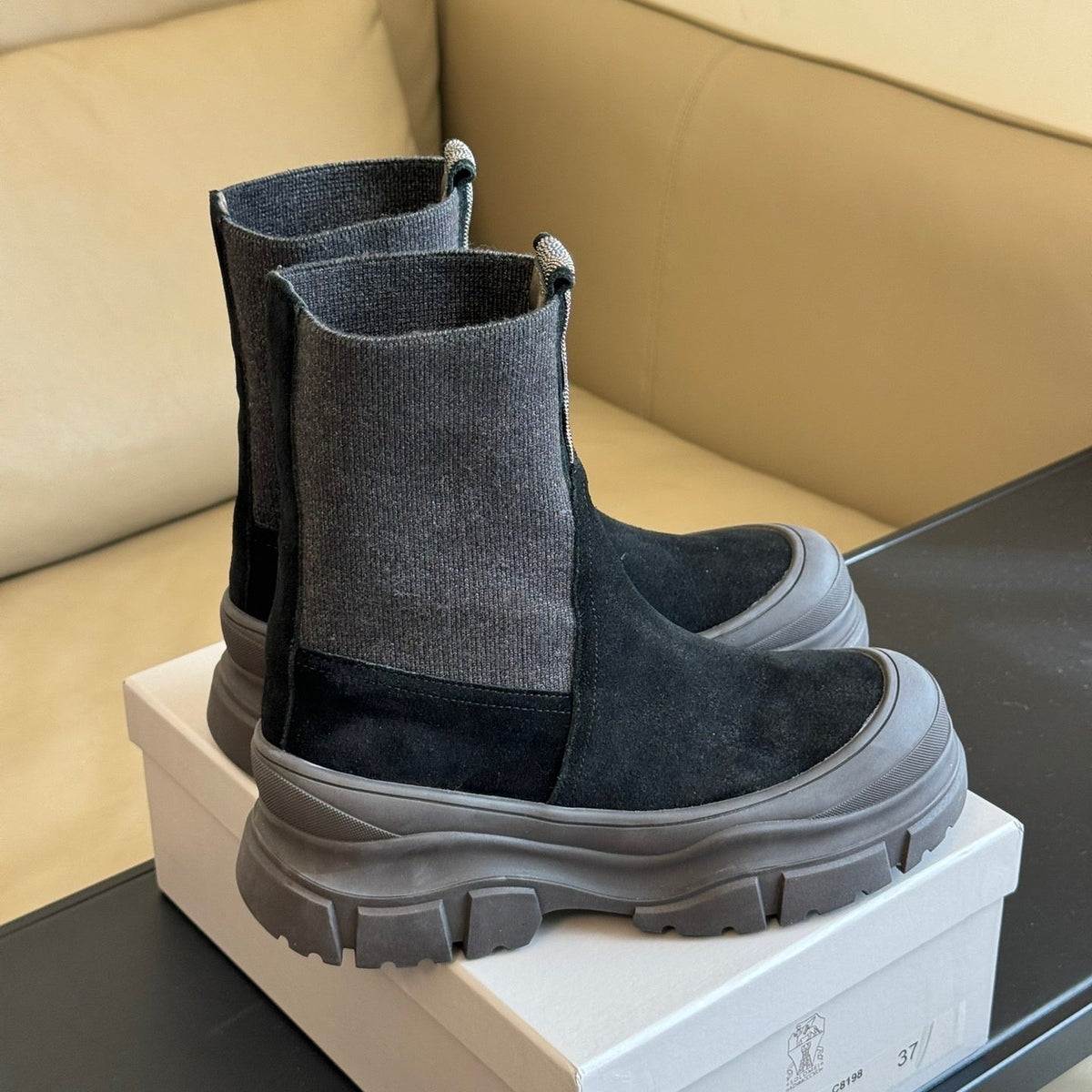 Shoes- Brunello C Boots Premium Designer Casual Shoes