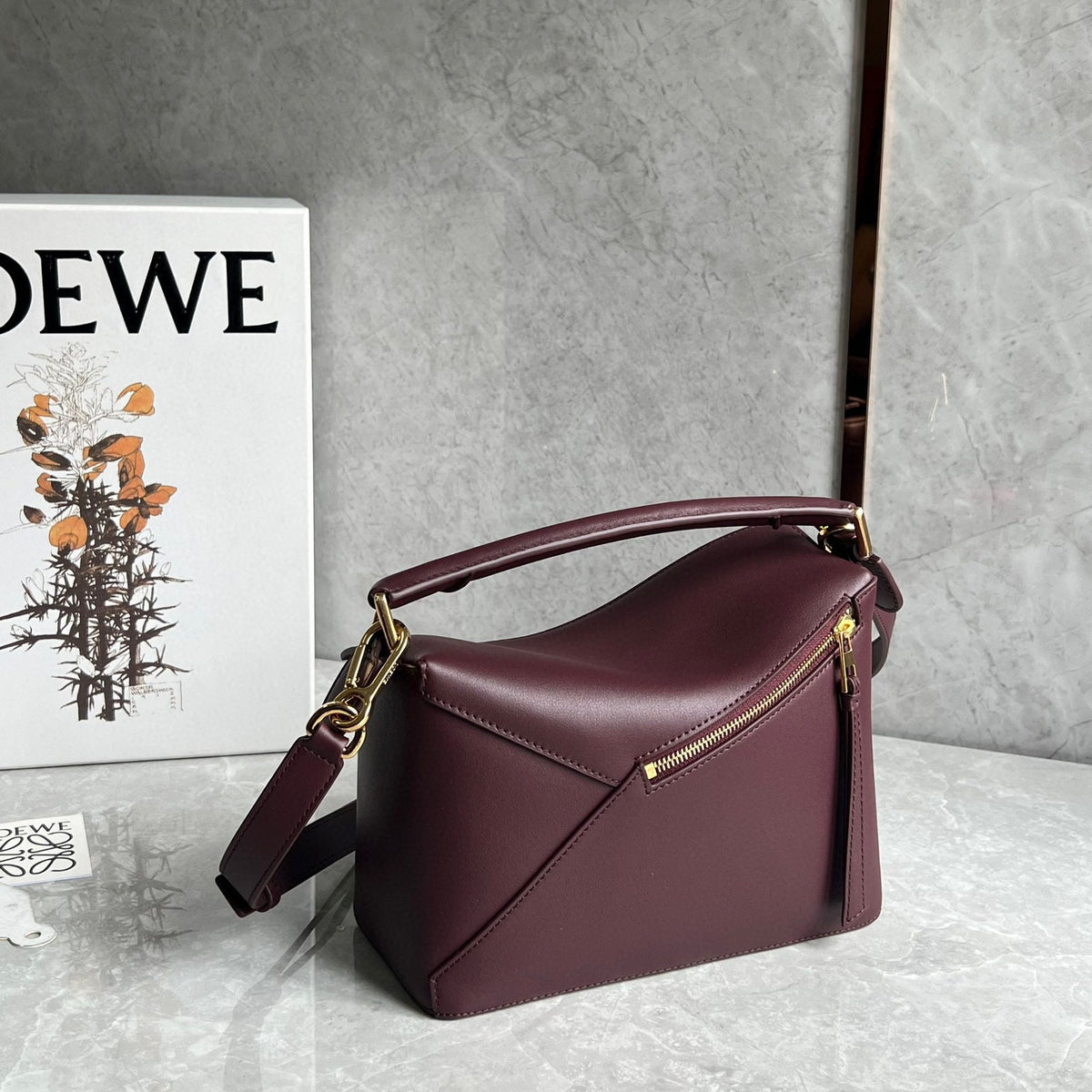 Bags- Loew Small Puzzle Edge Bag Premium Designer Shoulder Bag