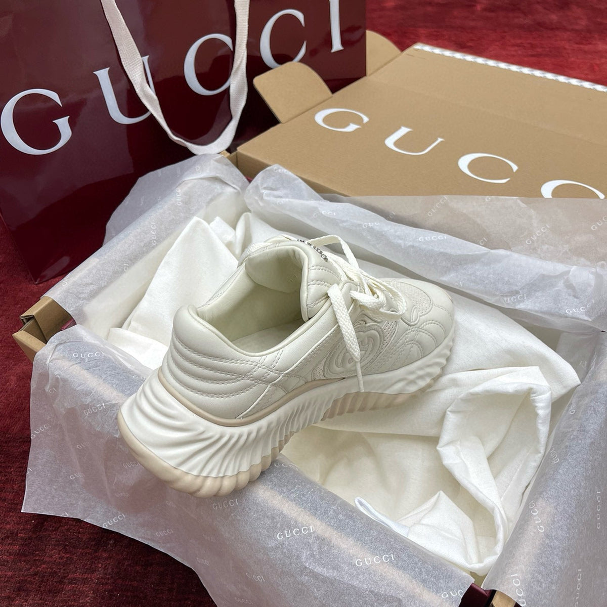 Gucci Shoes- Gucci Ripple Trainers Luxury Lifestyle Designer Footwear