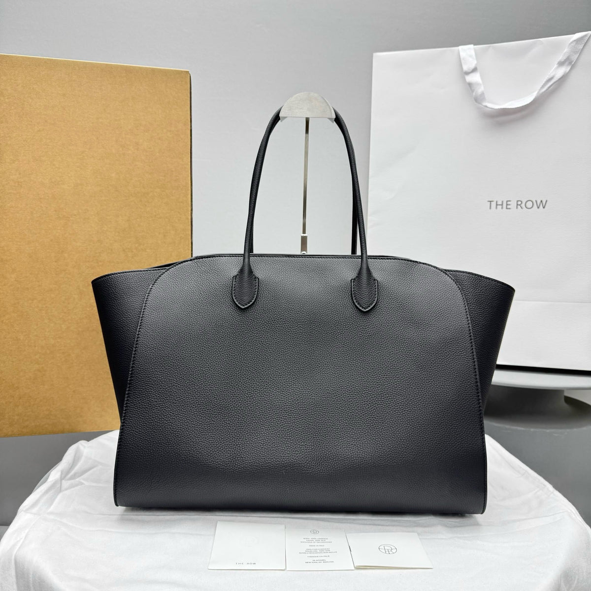 The Row Bags- The Row Marlo 17 Bag Luxury Designer Leather Handbag