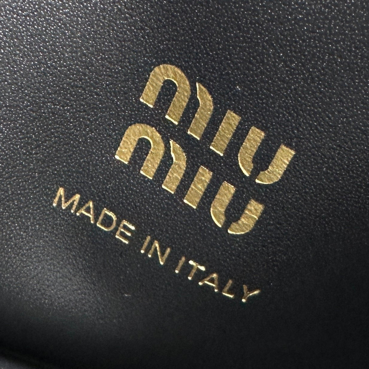 Wallets- Miu M Shoulder Strap Wallet Premium Leather Designer Wallet