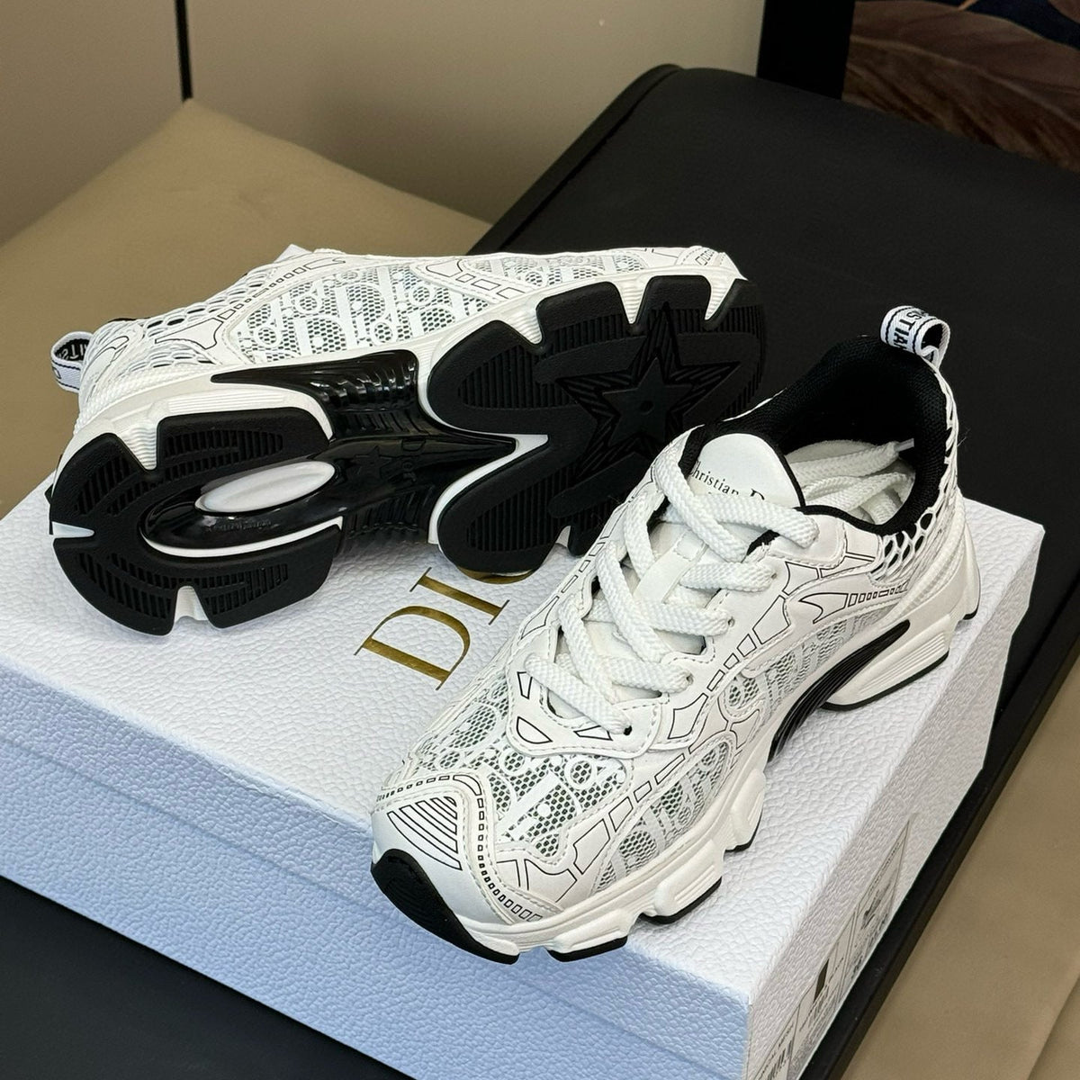 Dior Shoes- Dior Chrono Sneaker Premium Designer Casual Shoes