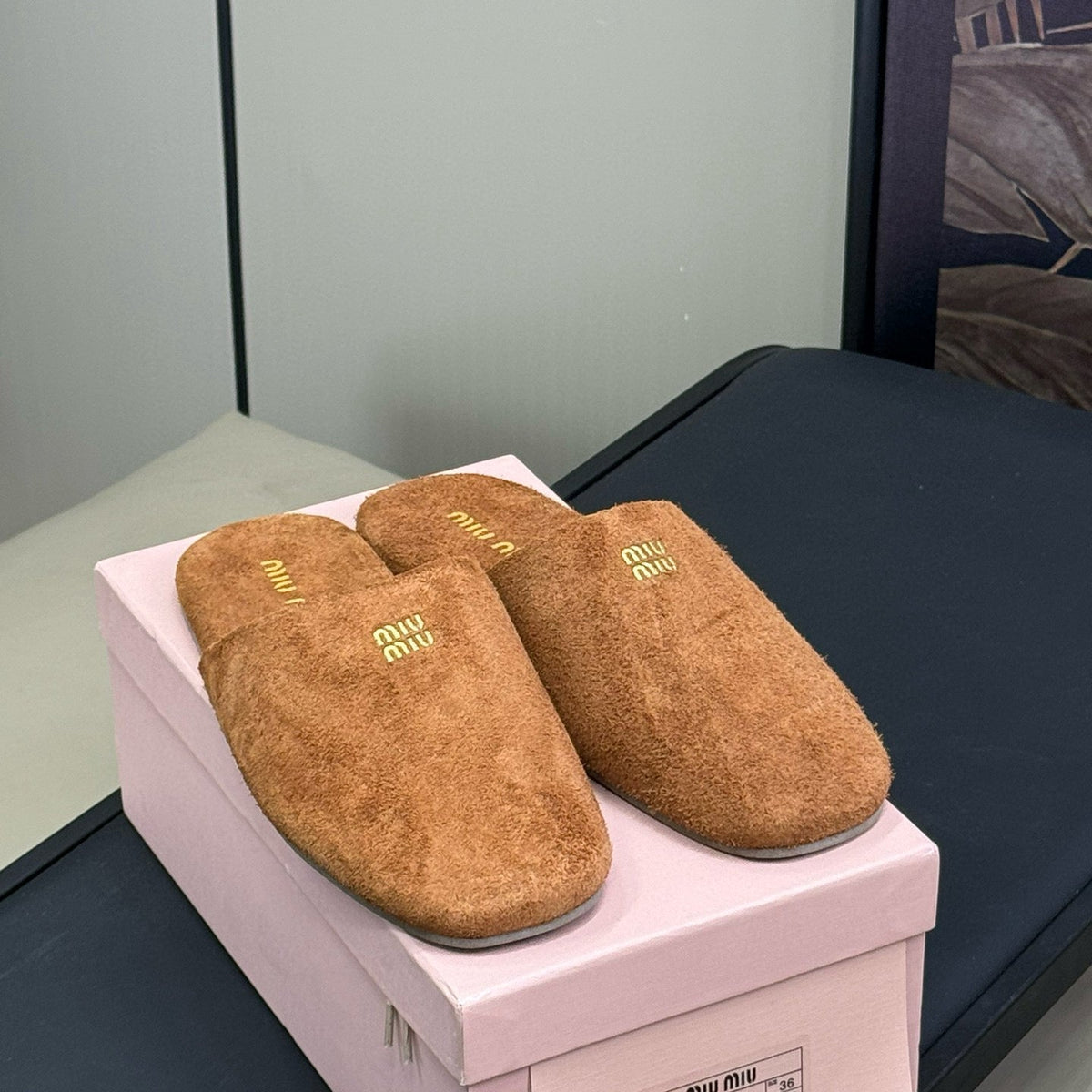 Accessories- Miu M Slippers Premium Everyday Designer Accessory