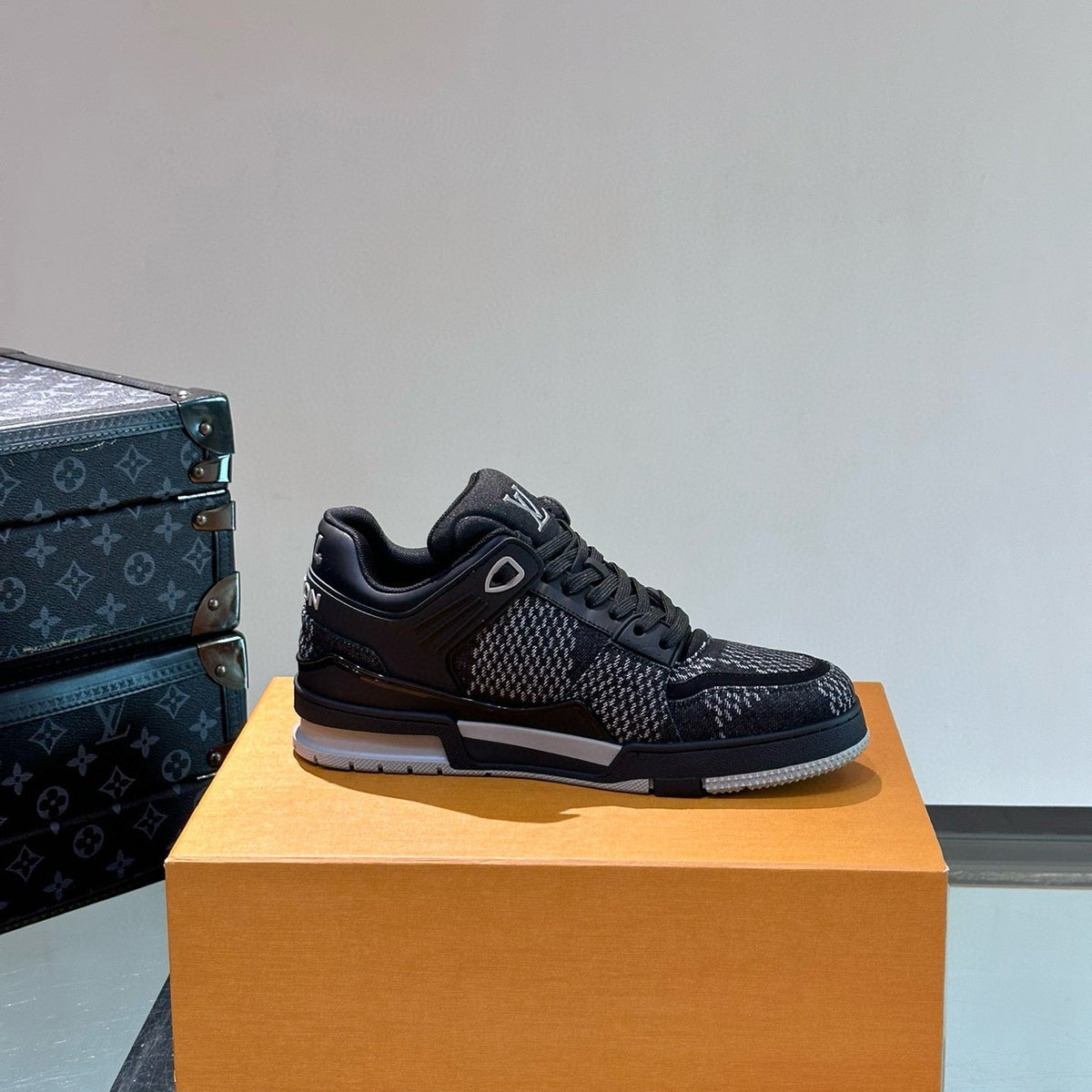 Louis Vuitton Shoes- Louis Vuitton Lou Trainers Premium Designer Casual Shoes