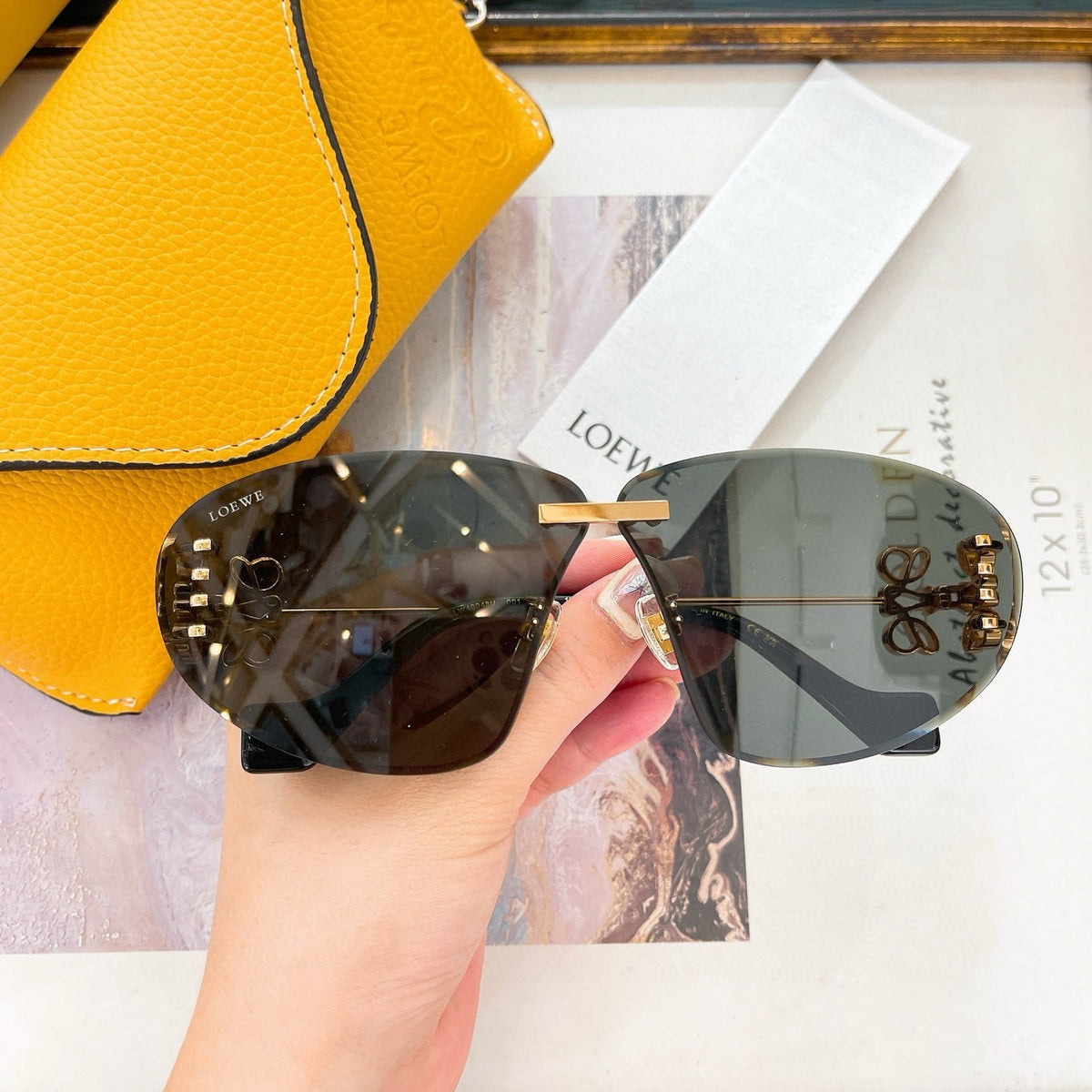 Sunglasses- Loew Sunglasses Luxury Designer UV Sunglasses