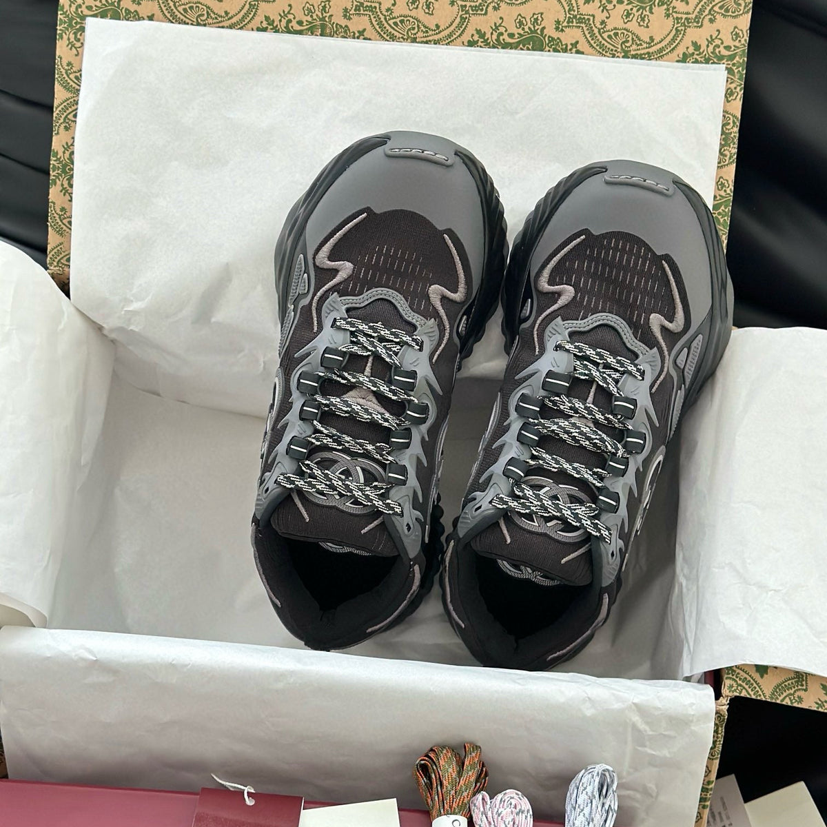 Gucci Shoes- Gucci Ripple Trainers Luxury Lifestyle Designer Footwear