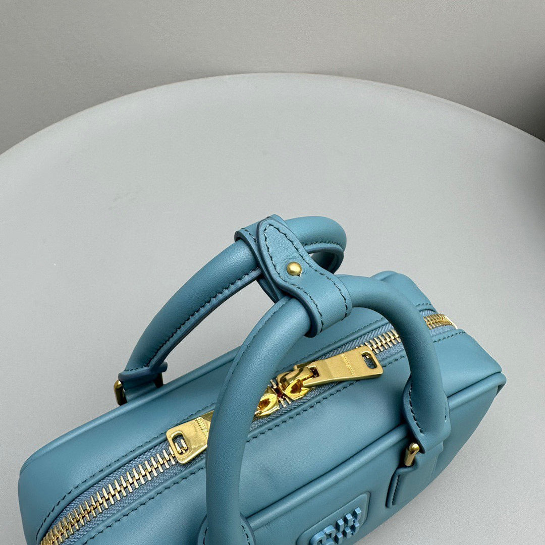 Bags- Miu M Arcadie Bag Luxury Designer Leather Handbag