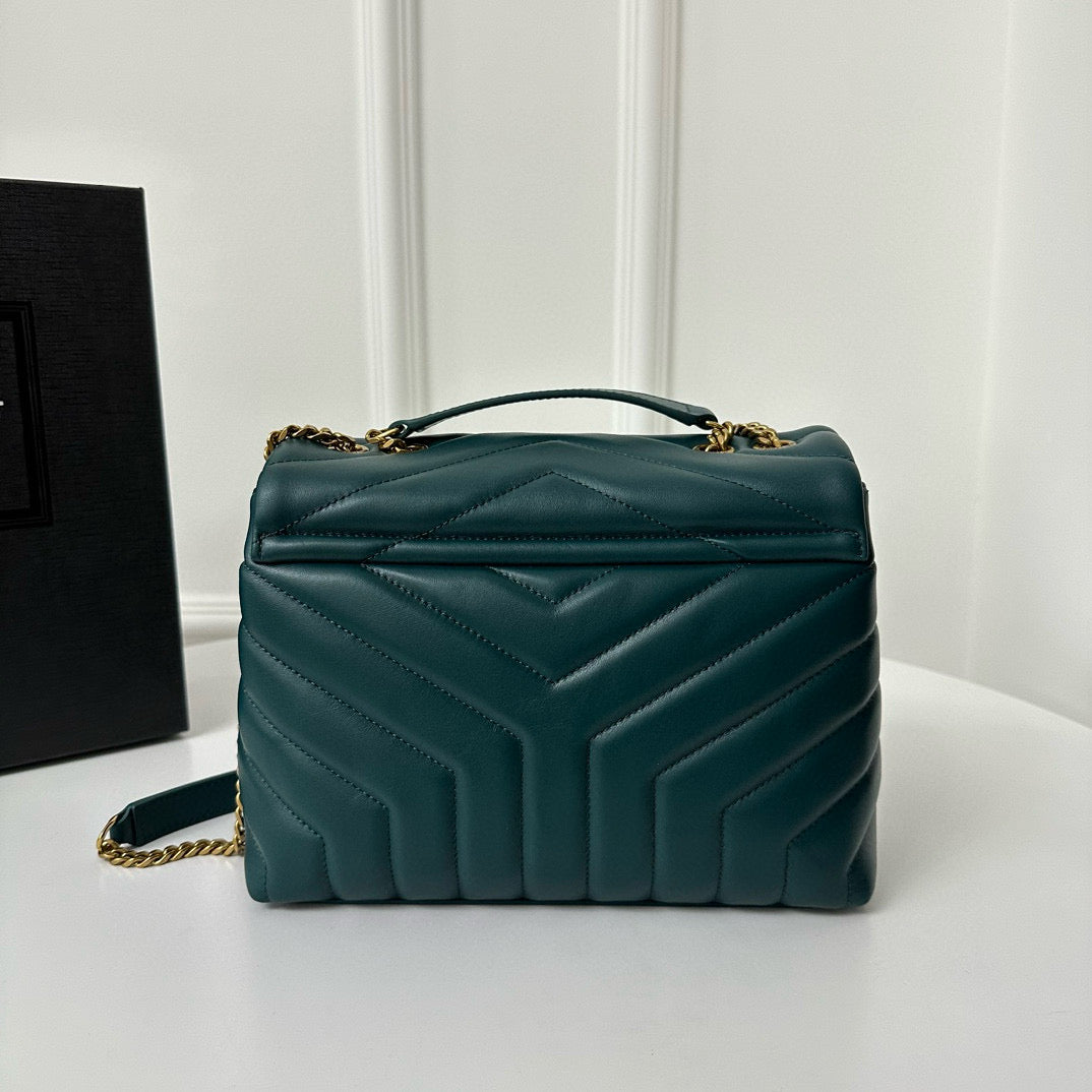 Saint Laurent Bags- Saint Laurent Loulou Small Bag Luxury Designer Leather Handbag
