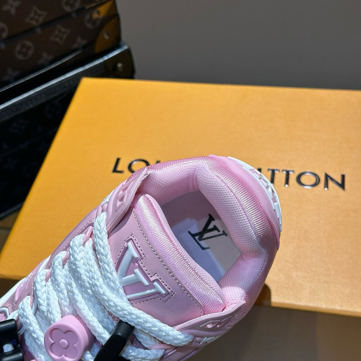 Louis Vuitton Shoes- Louis Vuitton Lou Trainers Comfortable Everyday Designer Shoes