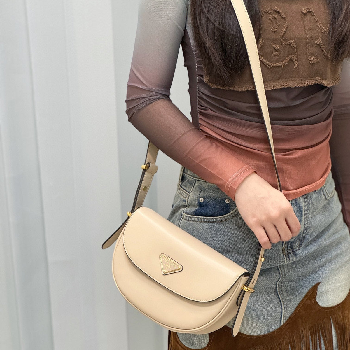 Bags- Pd Arque Shoulder Bag Luxury Designer Leather Handbag