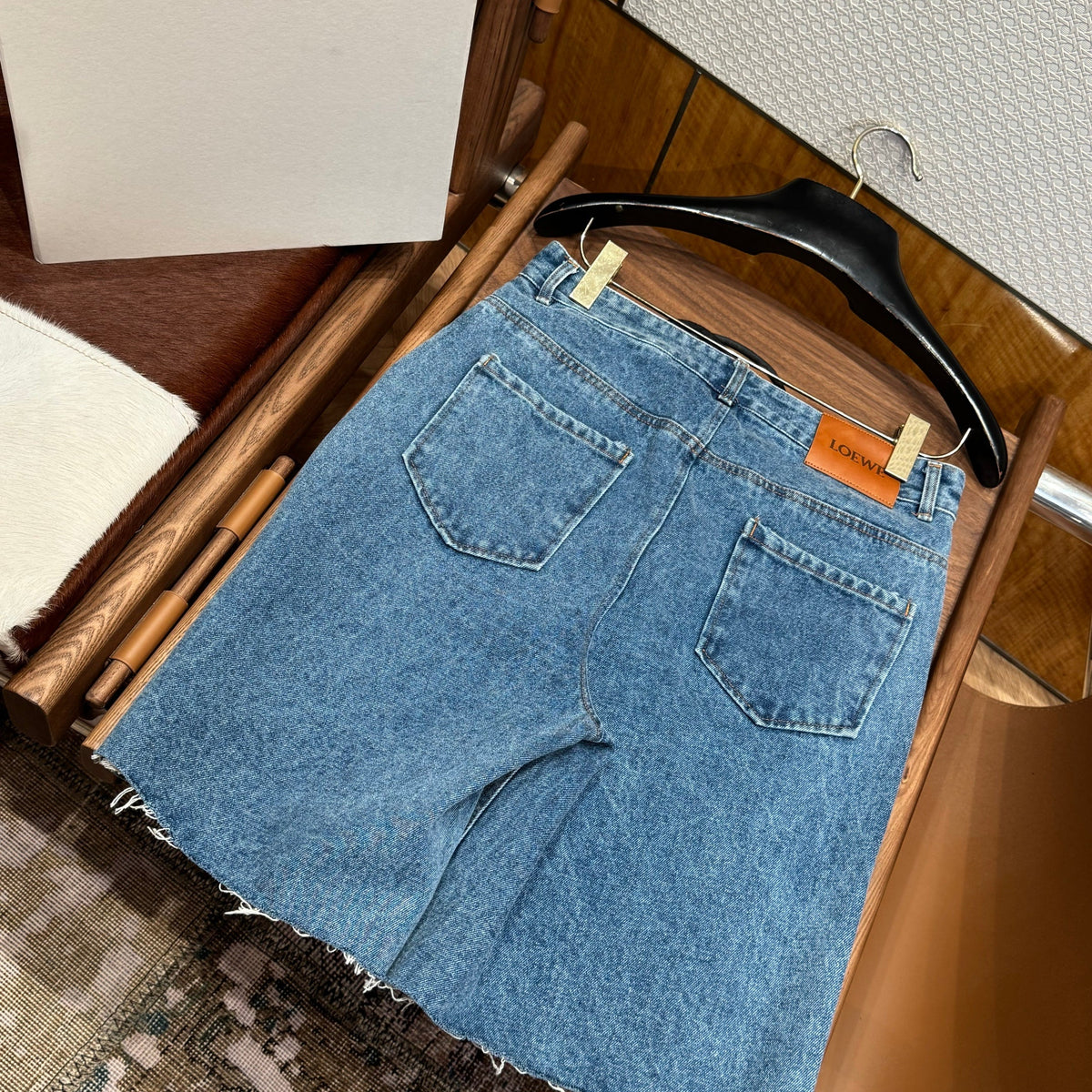 Jeans- Loew Denim Shorts Premium Designer Denim Jeans