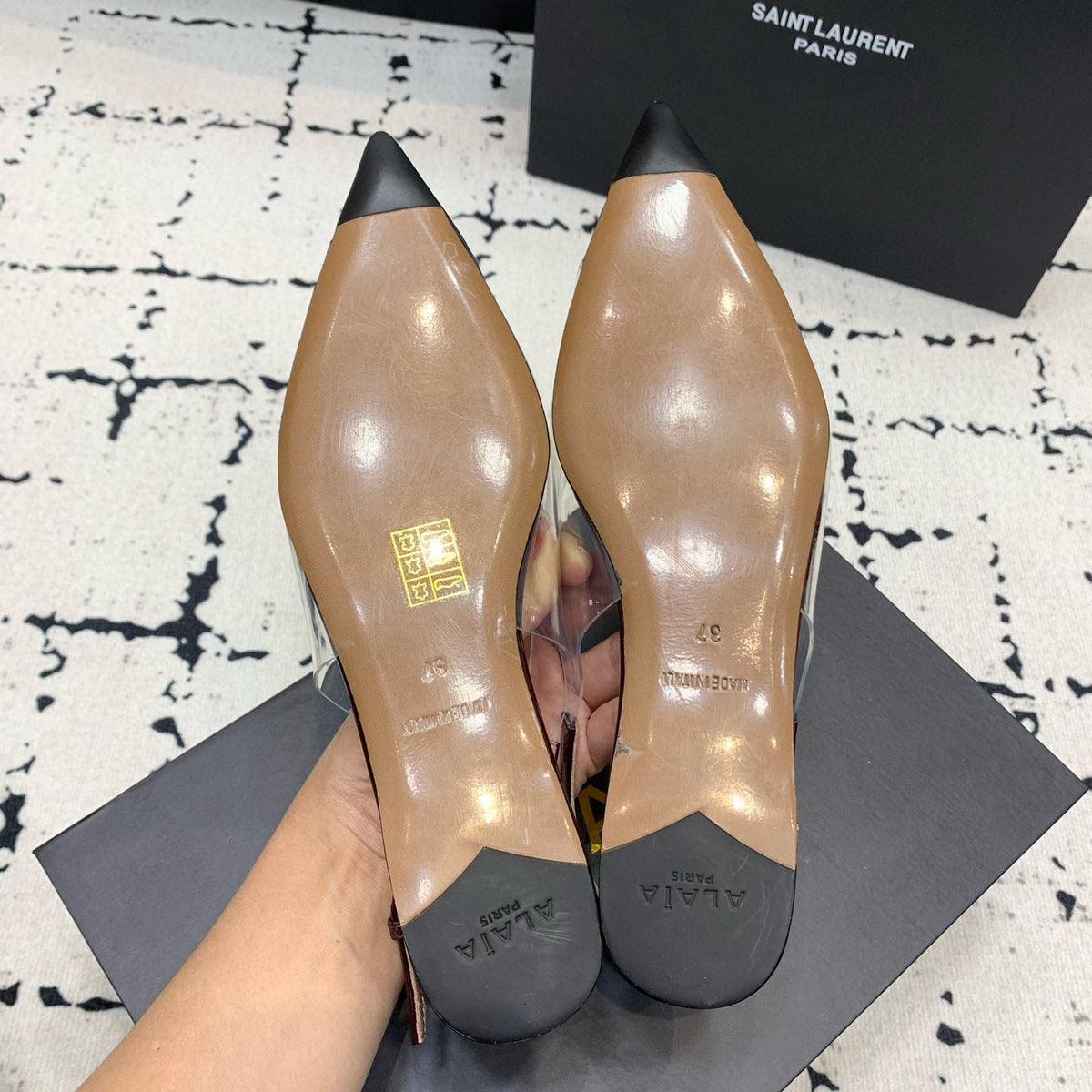 Alaïa Flats – luxury designer footwear at Velouxe