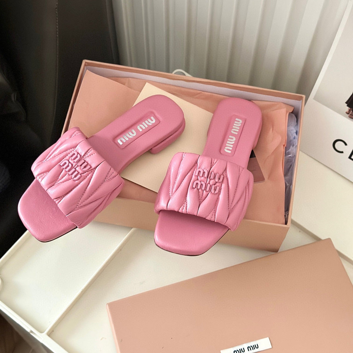 Shoes- Miu M Sandals Luxury Lifestyle Designer Footwear