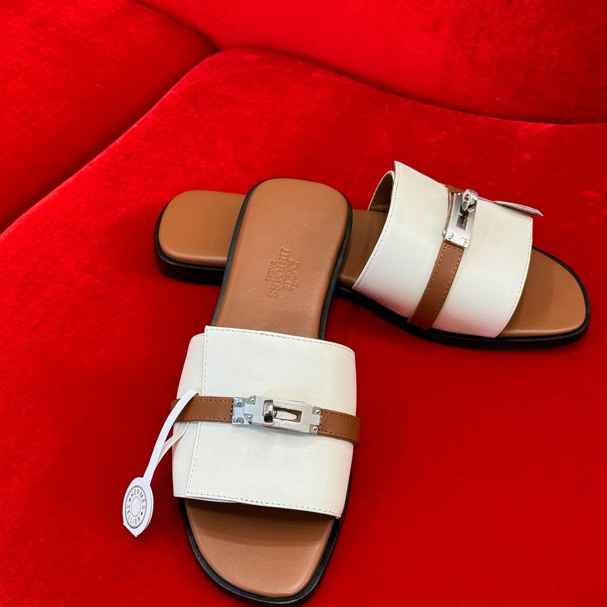 Shoes- Herm Giulia Sandals Luxury Lifestyle Designer Footwear