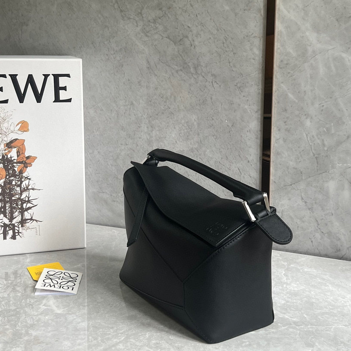 Bags- Loew Small Puzzle Edge Bag Luxury Designer Leather Handbag