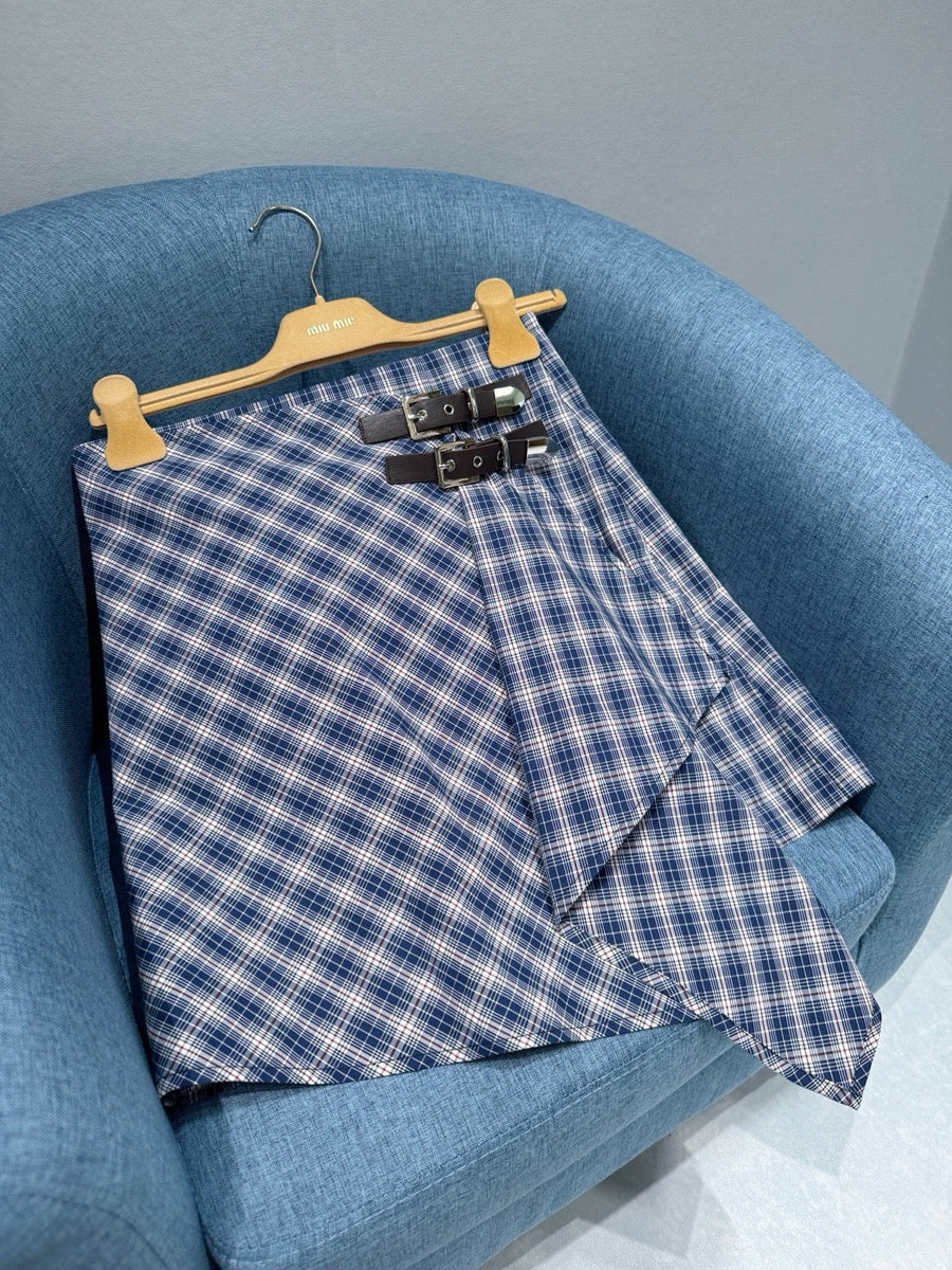 Skirts- Miu M Skirt Elegant Designer Casual Skirt