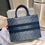 Christian Dior Medium Book Tote Bag detail shot – designer craftsmanship and quality