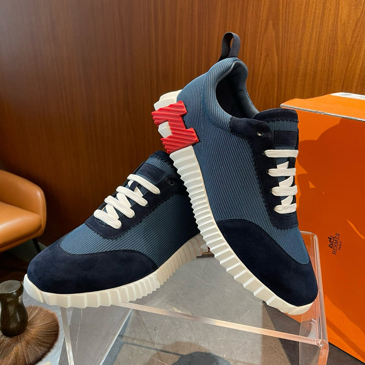 Shoes- Herm Bouncing Sneakers Luxury Lifestyle Designer Footwear
