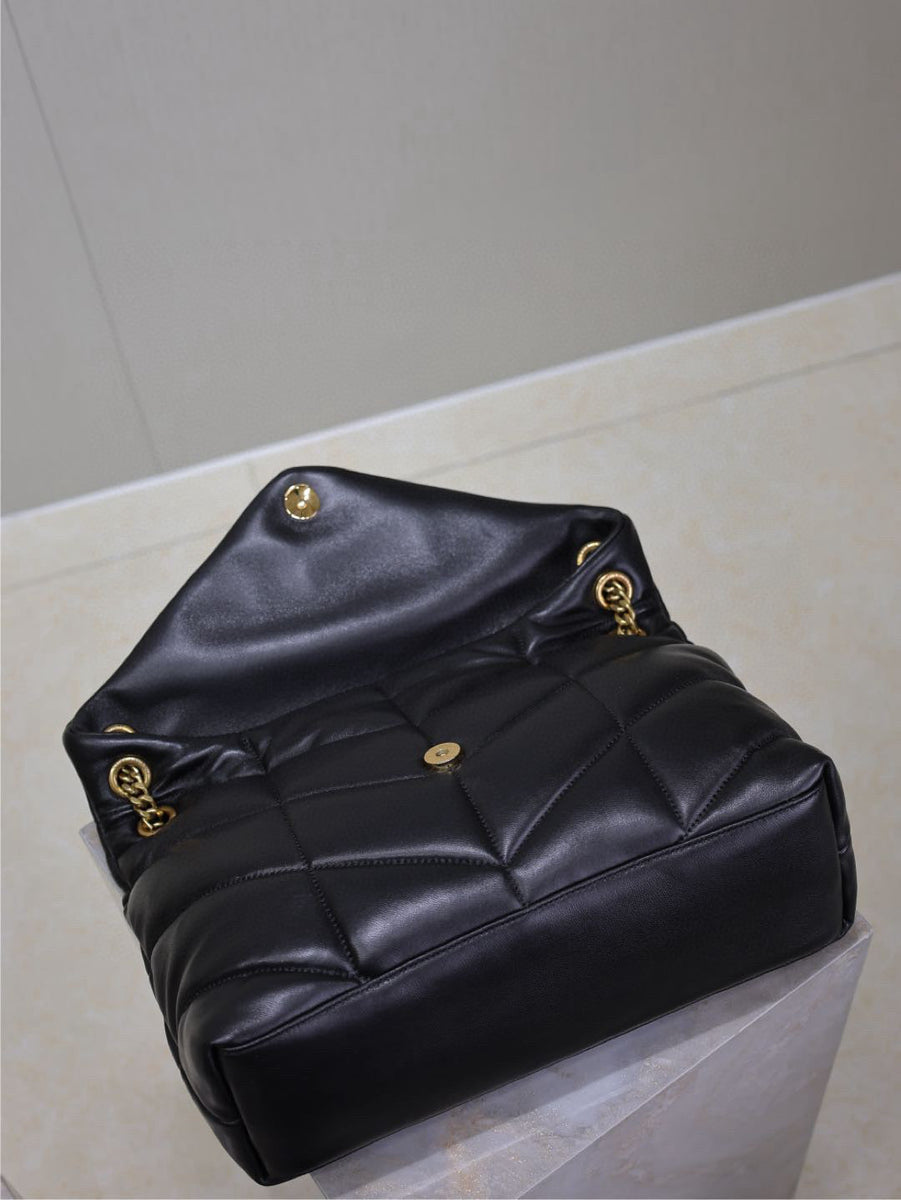 Saint Laurent Bags- Saint Laurent Loulou Medium Puffer Bag Elegant Everyday Designer Handbag