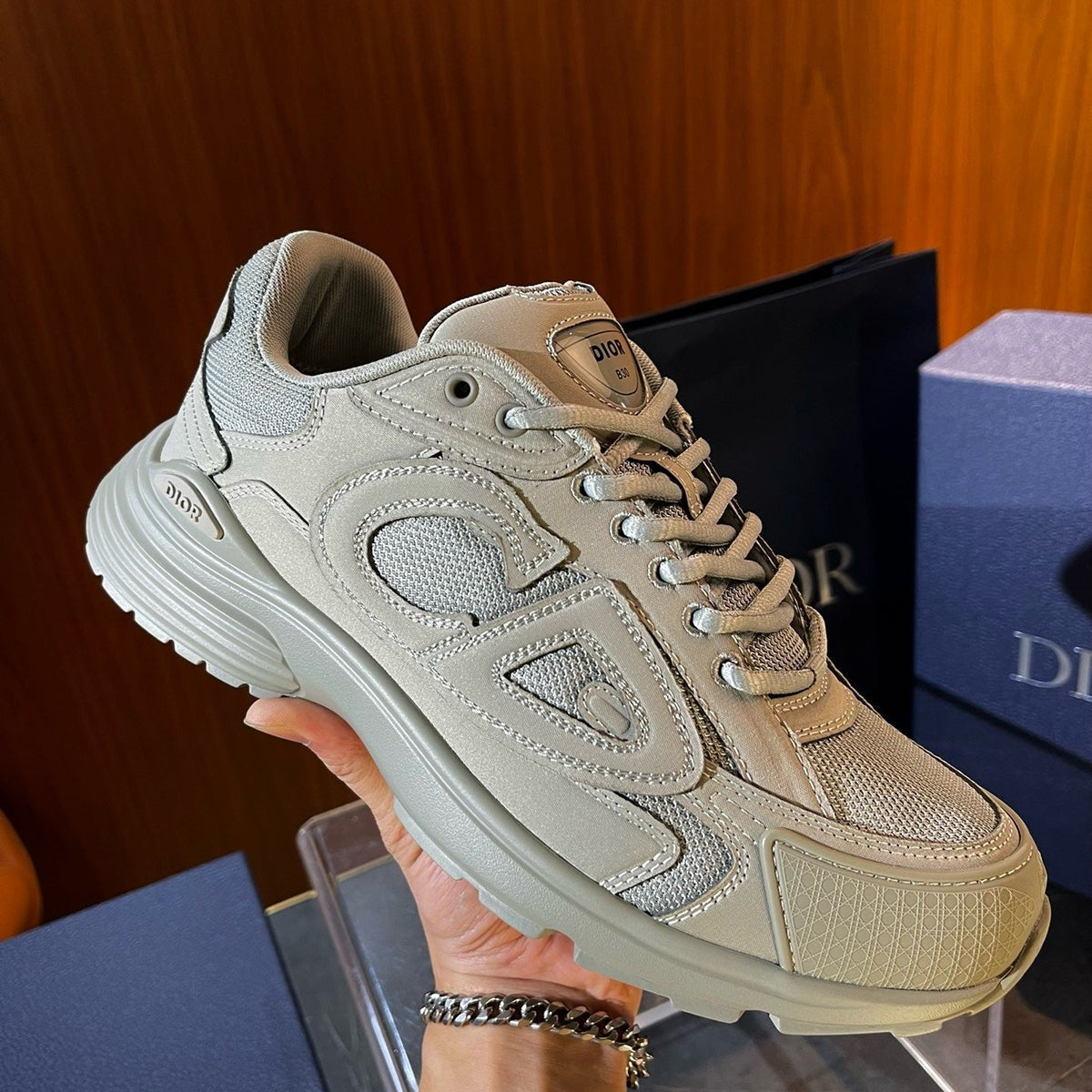 Dior Shoes- Dior x Stone I B30 Sneaker Premium Designer Casual Shoes