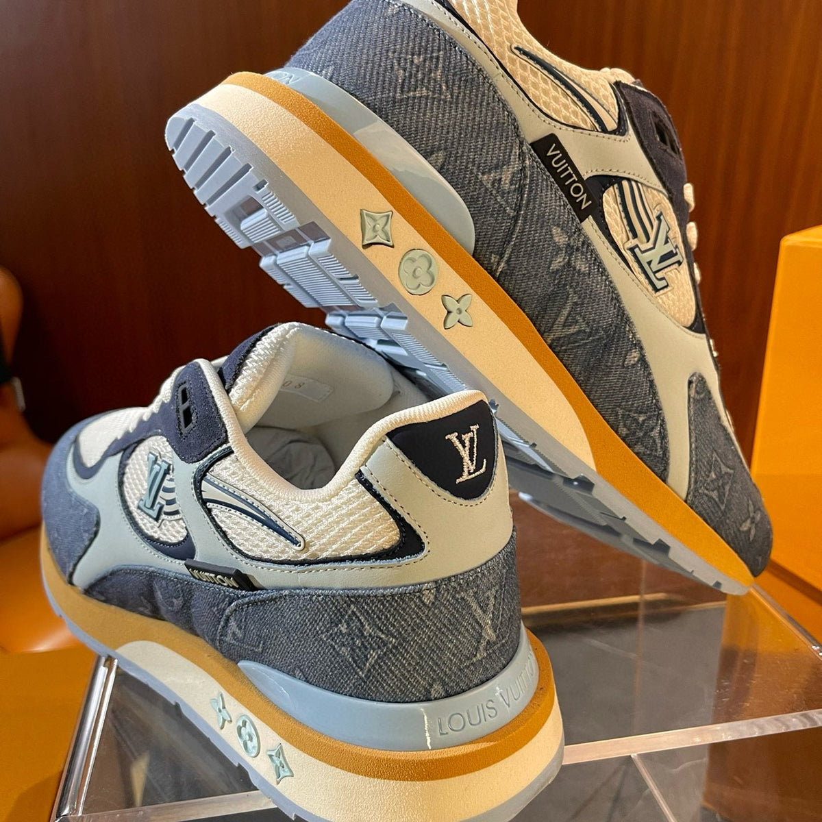 Louis Vuitton Shoes- Louis Vuitton Lou Trainers Comfortable Everyday Designer Shoes