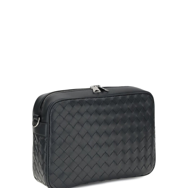 Bottega Veneta Bags? Bottega Veneta Men Camera Medium Shoulder Bag Luxury Designer Leather Handbag