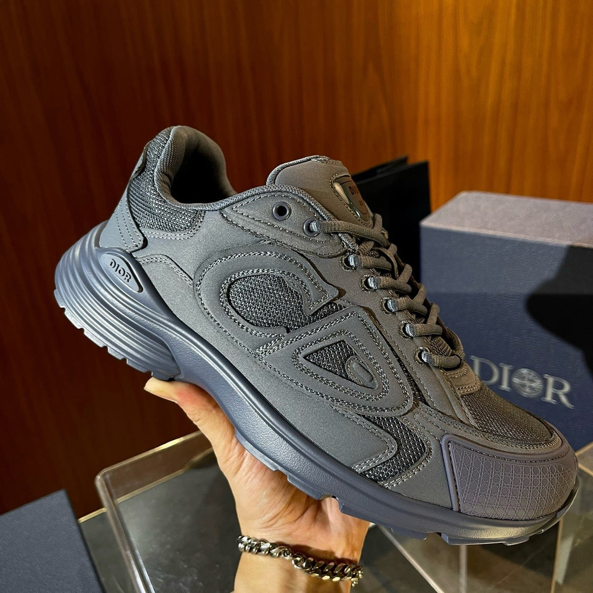 Dior Shoes- Dior x Stone I B30 Sneaker Premium Designer Casual Shoes