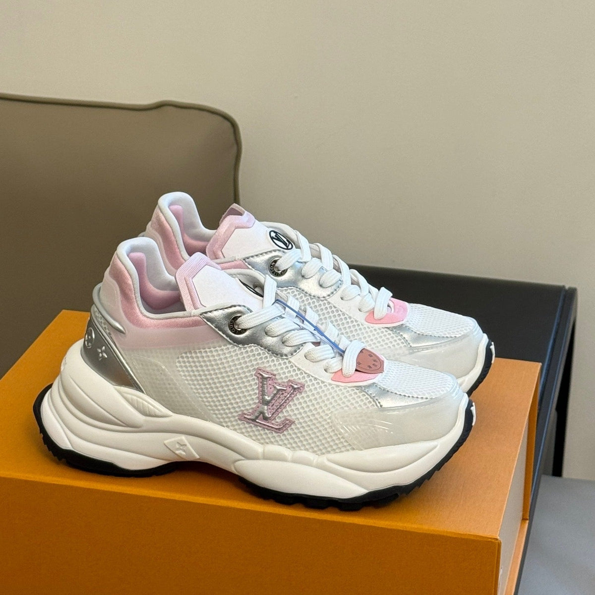 Louis Vuitton Shoes- Louis Vuitton Lou Run 55 Trainers Luxury Lifestyle Designer Footwear