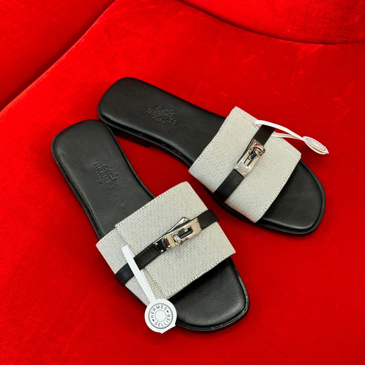 Shoes- Herm Giulia Sandals Luxury Lifestyle Designer Footwear