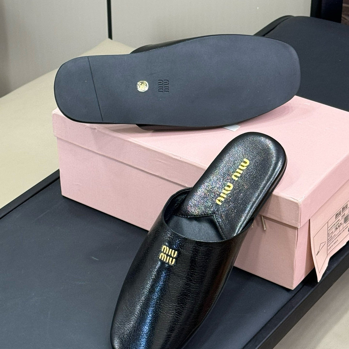 Accessories- Miu M Slippers Premium Everyday Designer Accessory