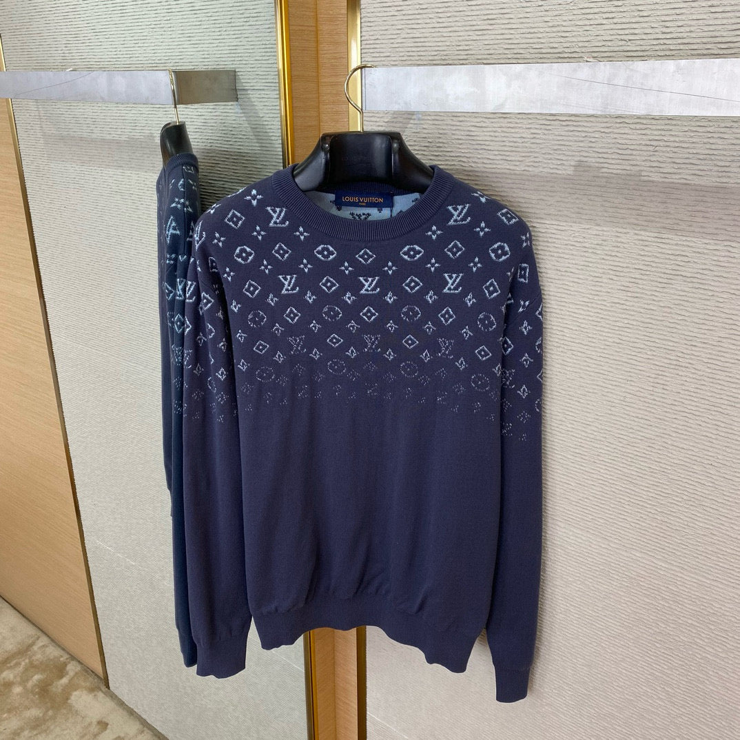 Louis Vuitton Sweaters- Louis Vuitton Lou Jumper Luxury Designer Knit Sweater