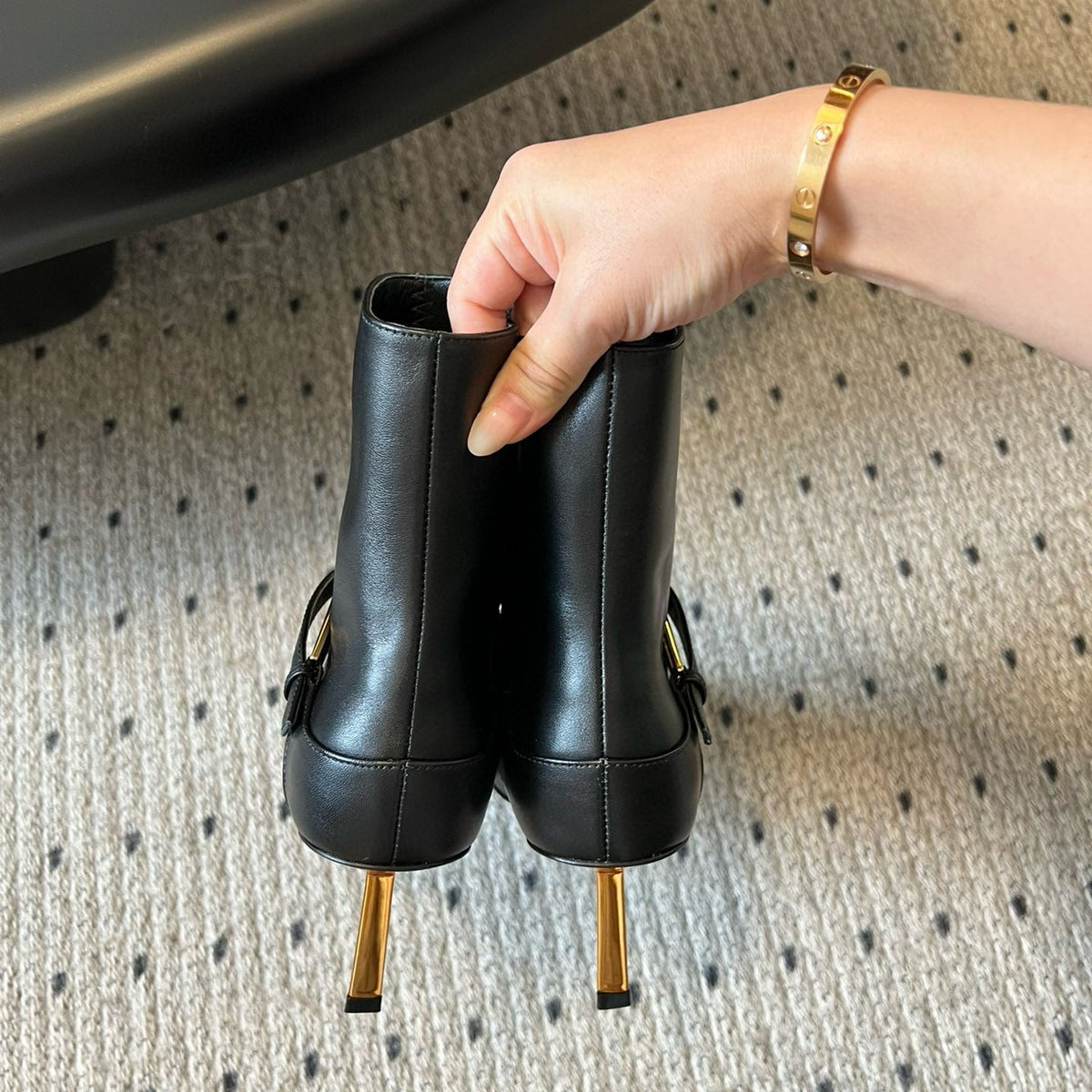 Saint Laurent Shoes- Saint Laurent Heeled Boots Luxury Lifestyle Designer Footwear