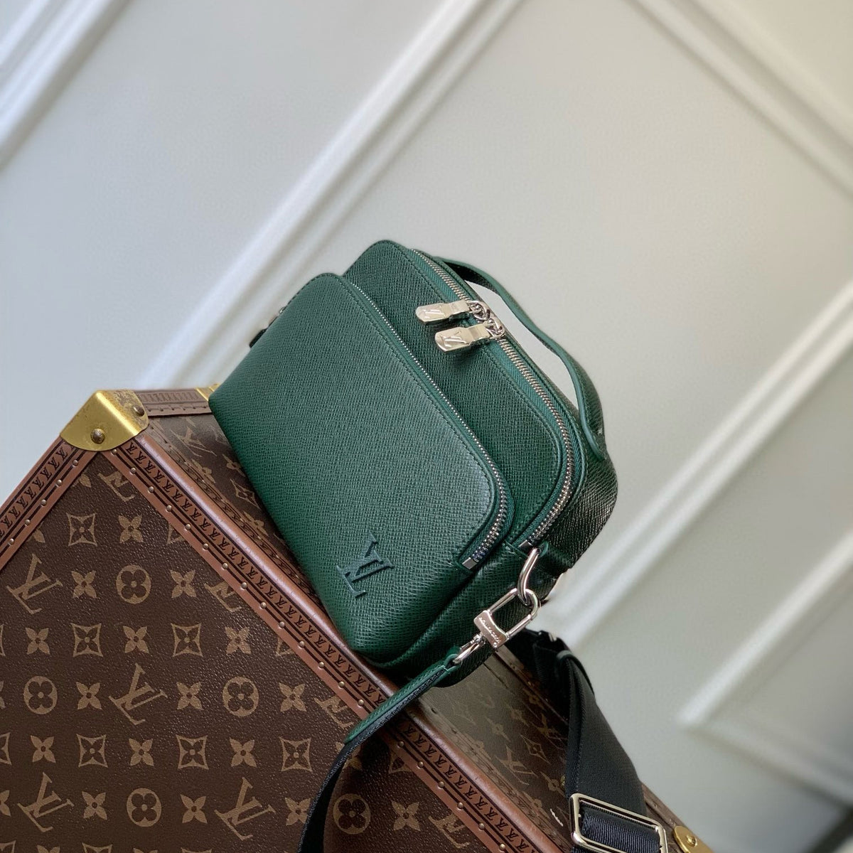 Louis Vuitton Bags- Louis Vuitton Lou Avenue Messenger Bag Luxury Designer Leather Handbag