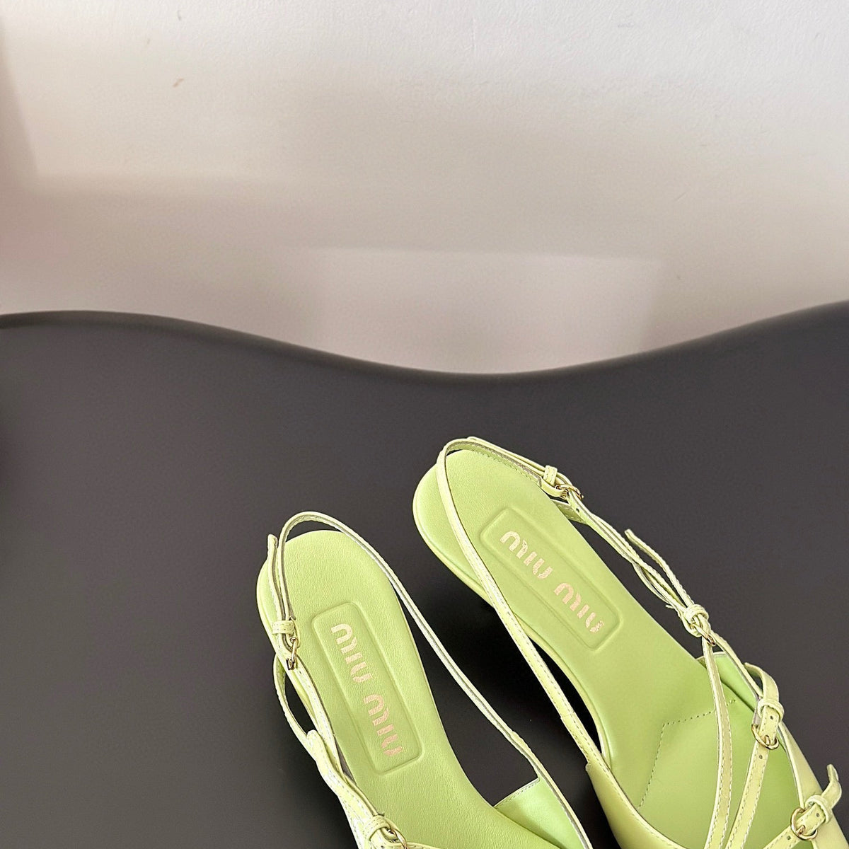 Shoes- Miu M Heels Premium Designer Casual Shoes