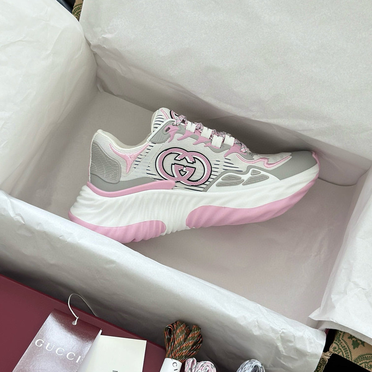 Gucci Shoes- Gucci Ripple Trainers Luxury Lifestyle Designer Footwear
