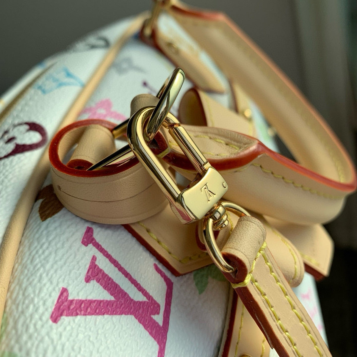 Louis Vuitton Bags- Louis Vuitton Lou x Murakami East West Bag Elegant Everyday Designer Handbag