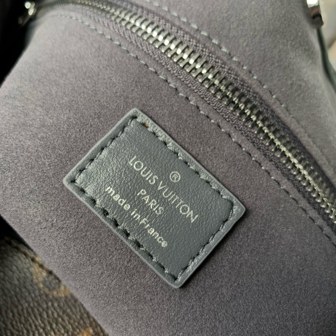 Louis Vuitton Bags- Louis Vuitton Lou Carryall Dark Mm Bag Elegant Everyday Designer Handbag