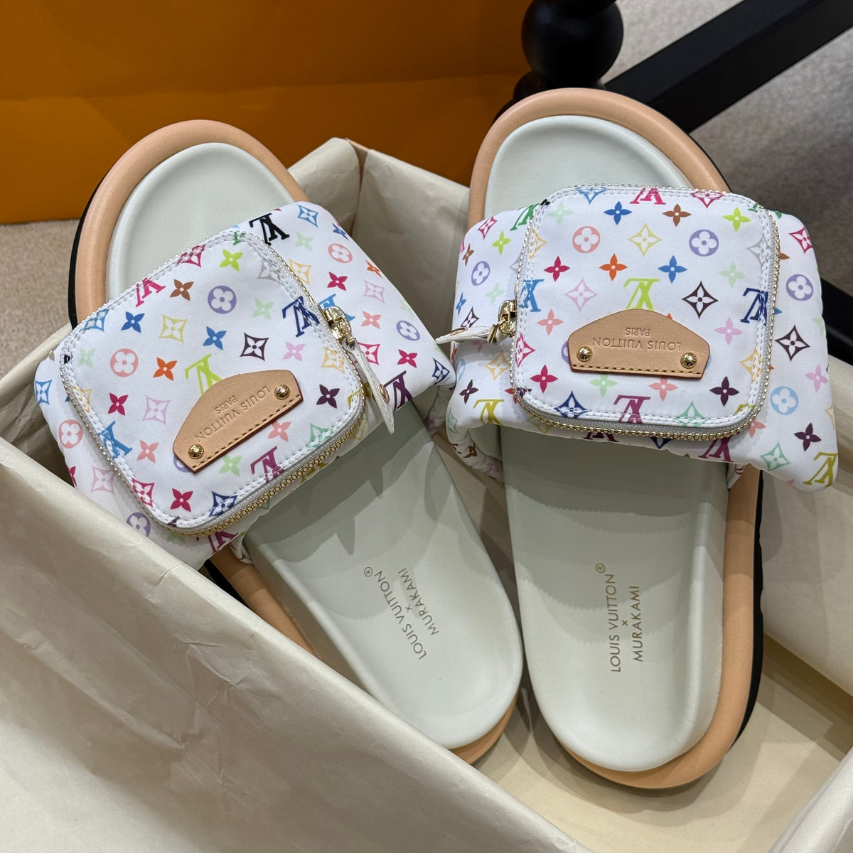 Louis Vuitton Accessories- Louis Vuitton Lou Pillow Mules Premium Everyday Designer Accessory